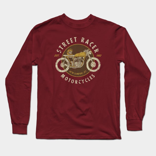 Street Racer Motorcycles 1982 Long Sleeve T-Shirt by JCD666